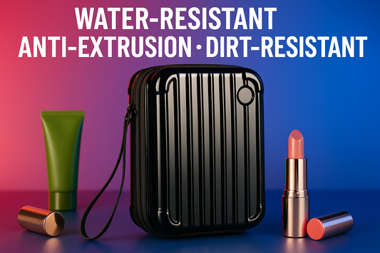 Advertisement photo for cosmetic case