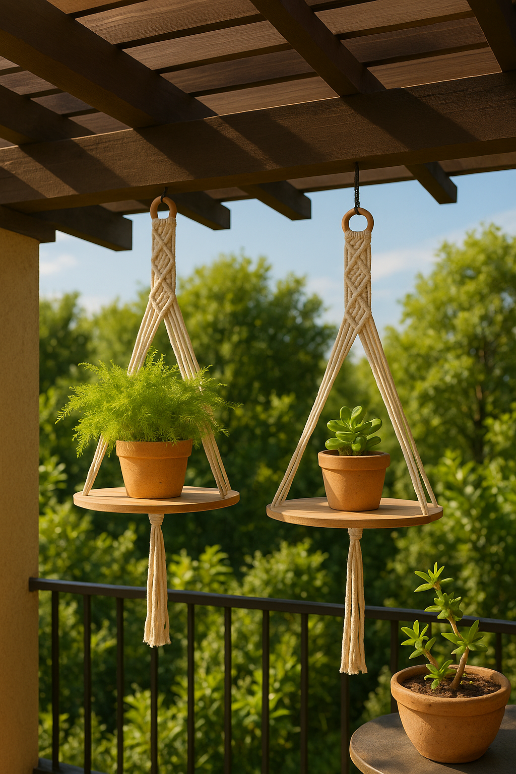 Outdoor Patio Scene